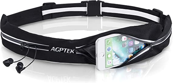 AGPTEK Riñonera Running, Cinturón Portátil para Correr,