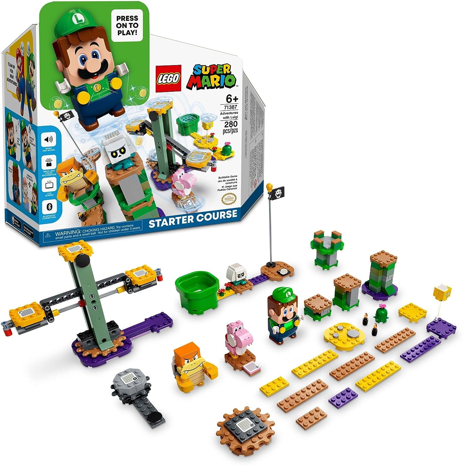 LEGO SUPER MARIO ADVENTURES CON LUIGI